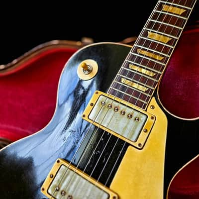 Gibson Custom Shop Les Paul ‘57 Tom Doyle "TIME MACHINE" #109 ~ R7/57 Black Goldtop “SUPER PREMIUM” - Historic Aged w/Doyle Coils TRU-CLONES ‘59 PAFs image 6