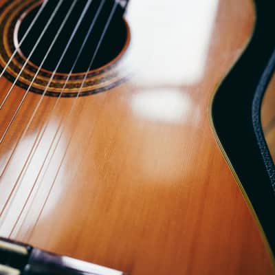 1999 Ryoji Matsuoka M50 – Handcrafted in Japan| Solid Top | Hard Case  | Vintage Classical Tone image 8
