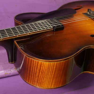 2011 Austin Clark 17AT Carved Electrified Archtop Guitar (VIDEO! Fresh Work, Ready) image 12