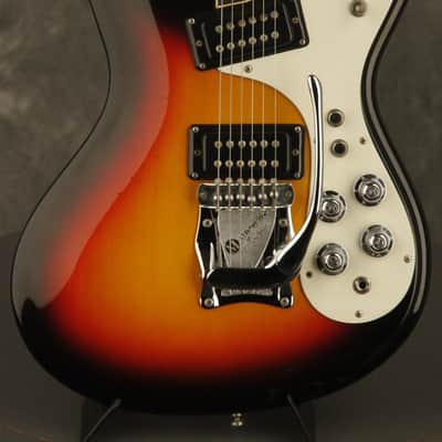 original 1973 Mosrite V-II Sunburst image 1