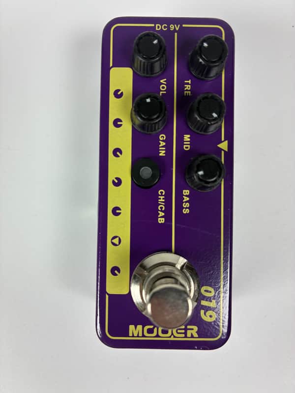 Mooer 019 UK Gold PLX Micro Preamp - Excellent Condition