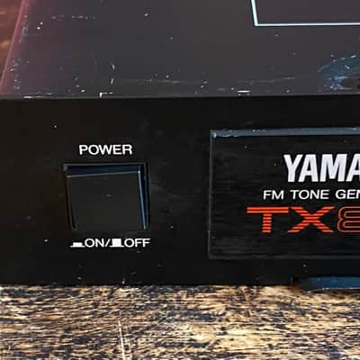 Yamaha TX81Z Rackmount FM Tone Generator 1987 - 1988 - Black image 4
