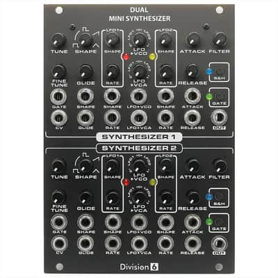 Division 6 Dual Mini Synthesizer Eurorack DIY Kit image 2