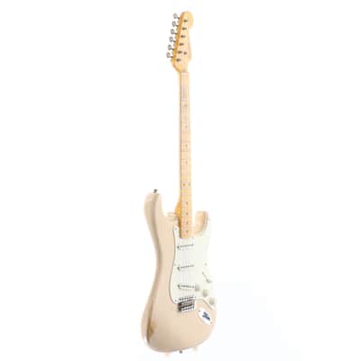FENDER CUSTOM SHOP Limited Edition 1955 Stratocaster Relic Dirty White Blone [CZ5401119] (08/26) image 14