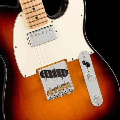 Fender American Performer Telecaster with Humbucking Maple Fingerboard 3-Color Sunburst image 2