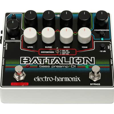Electro-Harmonix Battalion Bass Preamp/DI Pedal image 1