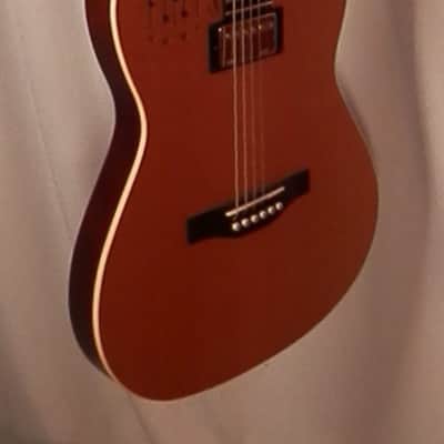 Godin A6 Ultra Natural SG Chambered-Body Electric Acoustic Guitar with gig bag Model # 032293F SF/B-stock (Restrung and set up for optimal playability) image 10