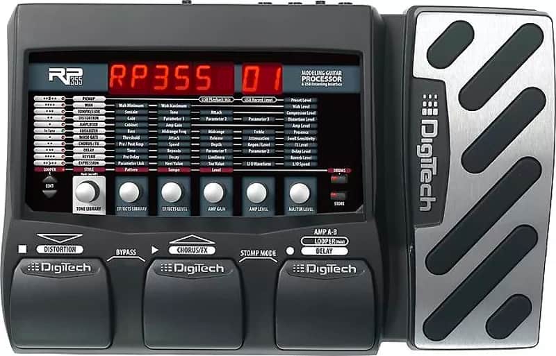 DigiTech RP355 Multi-Effect Processor | Reverb