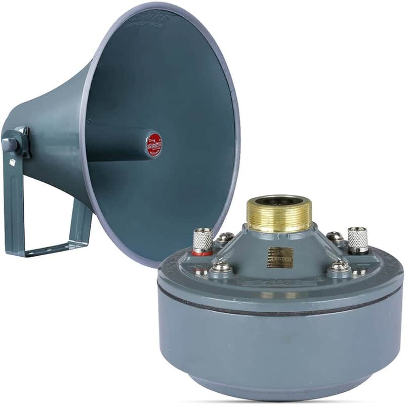 5Core Indoor Outdoor PA Loud Speaker Horn 18 Inch + Compression Driver Unit 600W PMPO RH18+DU60 image 1