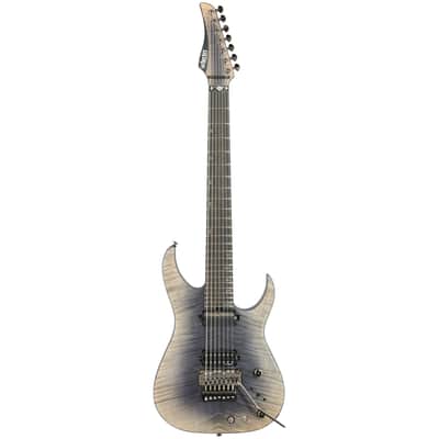Schecter Banshee Mach 7 FR-S Electric Guitar, Fallout Burst image 2
