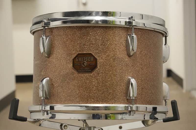 Gretsch USA 1970's 12" Tom (8x12)- Champagne Sparkle image 1