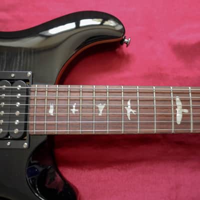 PRS SE 277 Semi-Hollow Baritone Soapbar 2016 - 2017 - Gray Black image 8