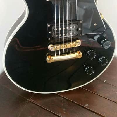 Epiphone Gibson Japan Les Paul Custom (JDM) LPC-80 1999 Black Gold image 3