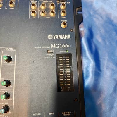 Yamaha MG166CX 16 Channel Mixer 2010s - Blue image 2