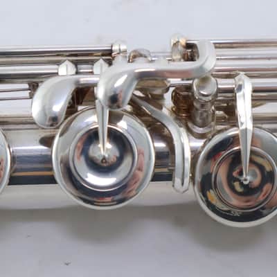 Pearl Model PF-795 'Elegante' Solid Silver Flute SN 22205 EXCELLENT image 7