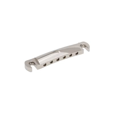 "The Savvy" - Intonated wraparound tailpiece (Polished Nickel) image 4