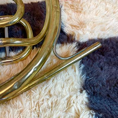 Used York Single French Horn 3 Valve F Key With Case And Mouthpiece (See Video) image 4