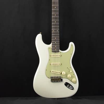 Mint Fender Custom Shop Limited Edition '60 Stratocaster Journeyman Relic - Aged Olympic White image 2