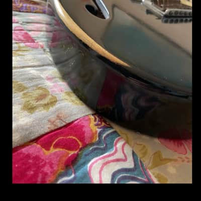 Fender Telecaster Thinline 1972 - Negro (custom color) image 2