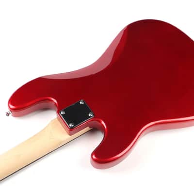 Atkins APB1 Bass Guitar (P-Bass Design) 2022 Red image 4