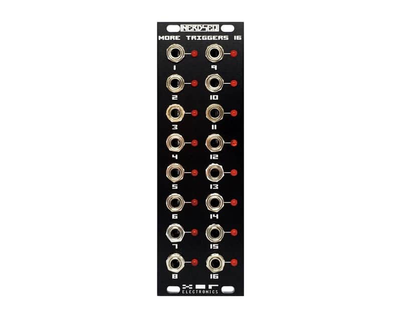 XOR Electronics NerdSEQ More Triggers 16 - Black image 1