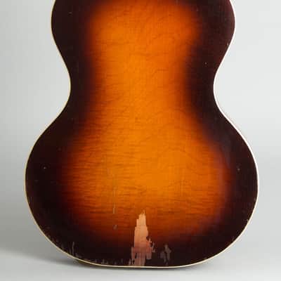 Slingerland Songster Model 401 Solid Body Electric Guitar, c. 1936, ser. #152, chipboard case. image 4
