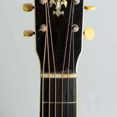 Gibson  Style O Artist Arch Top Acoustic Guitar,  c. 1919, original black hard shell case. image 5
