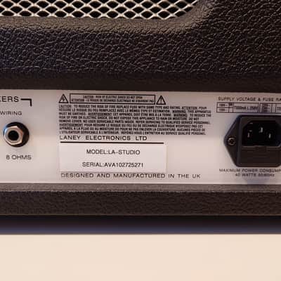 Laney LA-Studio Black Country Customs 3-Watt Guitar Amp Head 2022 - Present - Black image 6