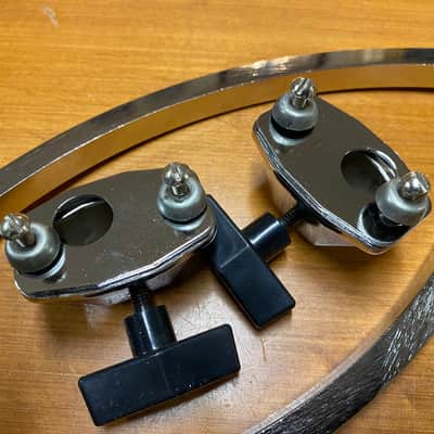 Ludwig Vintage Bass Drum Spur Mounts and Spurs (1/2"), 1970s/80s image 13