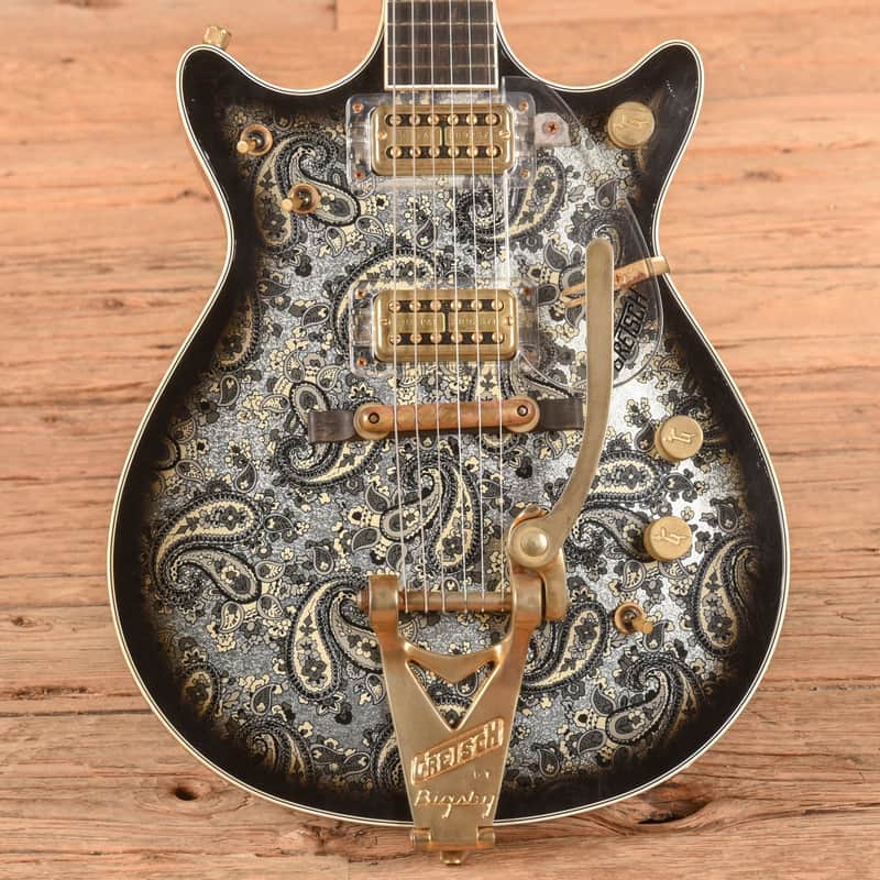 Gretsch Custom Shop Stephen Stern Masterbuilt G6128-62 Silver Paisley 2022 - Zac Brown image 1