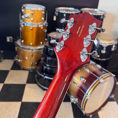 Gretsch G5420T Electromatic Hollow Body with Black Top Filter'Tron Pickups and Bigsby 2013 - 2016 Sunburst image 4