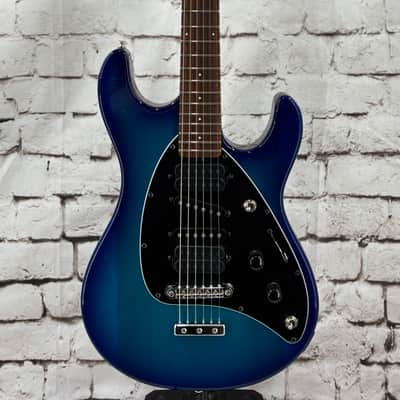 2025 Ernie Ball Music Man Steve Morse Signature HT - Blue Burst image 1