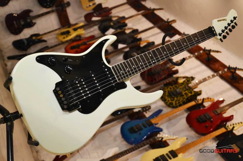 Fernandes FR-55 Left Handed 1986 White | Reverb