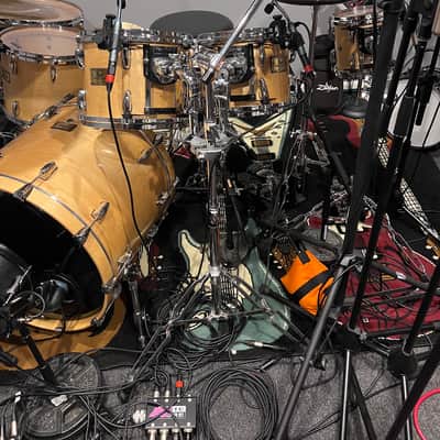 7-Piece Pearl Masters Custom Drum Kit with Maple Shells | Reverb