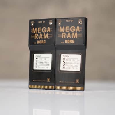 2 Korg MCR-04 Mega RAM Cards Loaded with Wavestation Sounds #59271 image 10
