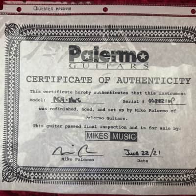 Palermo Mick Mars Replica PG4 image 3