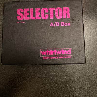 Whirlwind Selector A/B Box 2010s - Black image 1