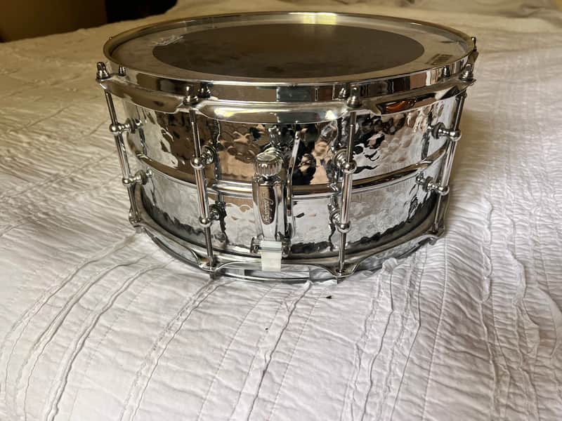 Ludwig Supraphonic Snare 2016-2021 - (6.5"x14") Hammered Chrome image 1
