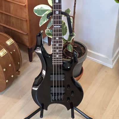 ESP TOM ARAYA TA-600 LTD Slayer Signature Bass 4-String B-STOCK 2015 New Old Stock NOS Pentegram Inlays 35" Scale Neck-Thru Pro Artist Forest FRX Body 24 Fret image 3