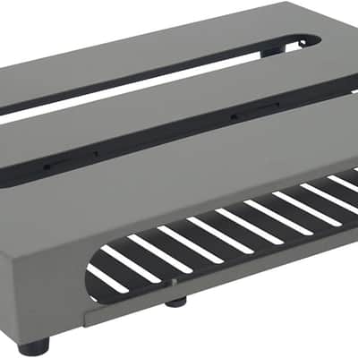 Guitar Pedal Board 13.8" x 11" Guitar Pedalboard with Gig Bag and Mounting Tape (Gray) image 4