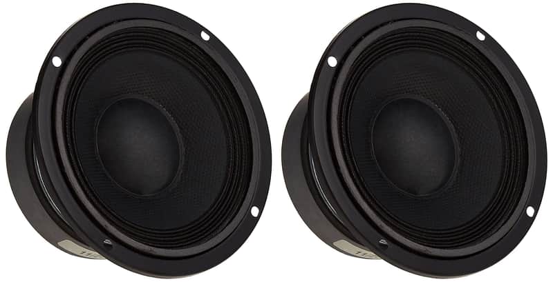 Eminence American Standard Alpha-4-4 (Pair) 4" Pro Audio Speakers, 55 Watts at 4 Ohms, Black image 1