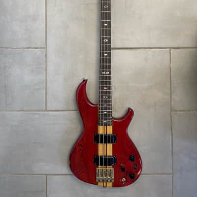 ONE DAY SALE Aria Pro II SB-Elite II 1983 - Padauk red Rautia pickups MIJ Matsumoku image 2