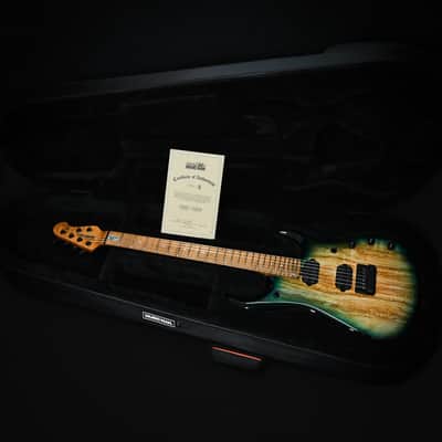 Ernie Ball Music Man JP15 Emerald Glow w/ Roasted Figured Maple Neck *Miami Guitar Exclusive* 2024 (H07648) image 5