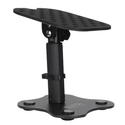 Adjustable Height Desktop Studio Monitor Speaker Stands Pair Heavy Duty Desk Mount Stands for Monitor Speakers image 5