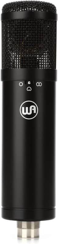 Warm Audio WA-47Jr Large-Diaphragm Condenser Microphone - Black image 1
