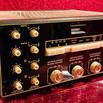 Dynacord Echocord S62 Tube Tape Echo Delay Preamp + Pedal FR2+ Switch FS2 TOP image 2