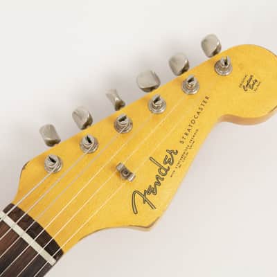 1962 Fender Stratocaster, Sonic Blue Refin image 8
