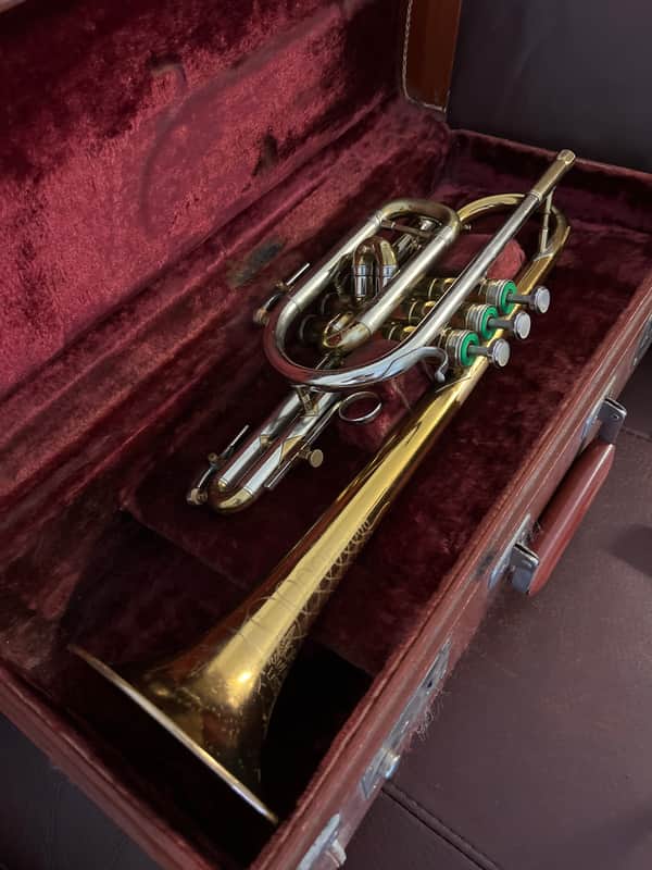 York Super Custom Bb Cornet (1957) SN 201548 image 1
