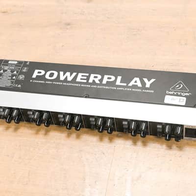 Behringer POWERPLAY HA6000 6-CH Headphone Mixing/Distribution Amplifier CG012G4 image 6
