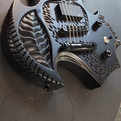 Halo Guitars GVK Baritone Custom - Satin Black image 7